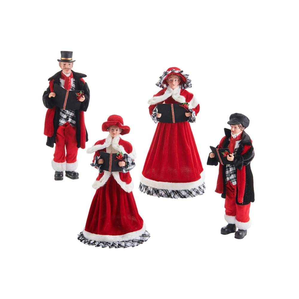 Raz Imports 2021 Christmas Time in The Village 17.5-inch Carolers